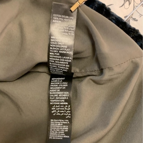 New With Tags WH | BM Dark Gray  Persian Cropped Coat-  LP - Picture 9 of 12